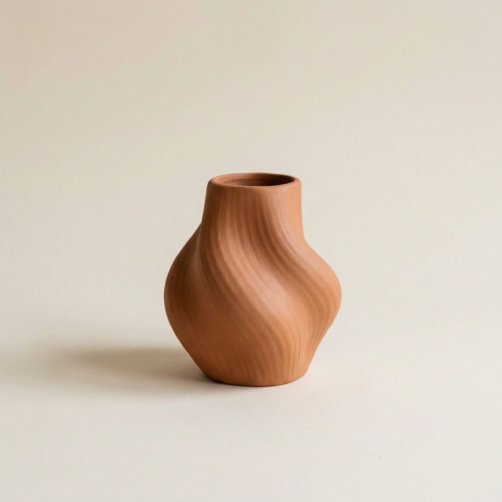 Terrakotta-Vase